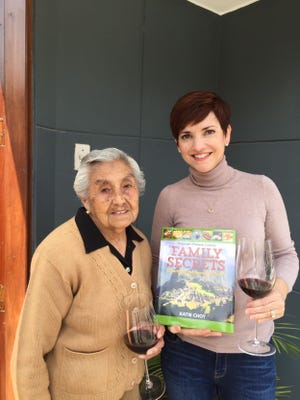 Katie Choy, right, an Ellwood City native and Lincoln High School graduate, released her first cookbook, “Family Secrets,” which includes over 50 Peruvian recipes taught to her by her mother-in-law, Consuelo Aragon de Choy.