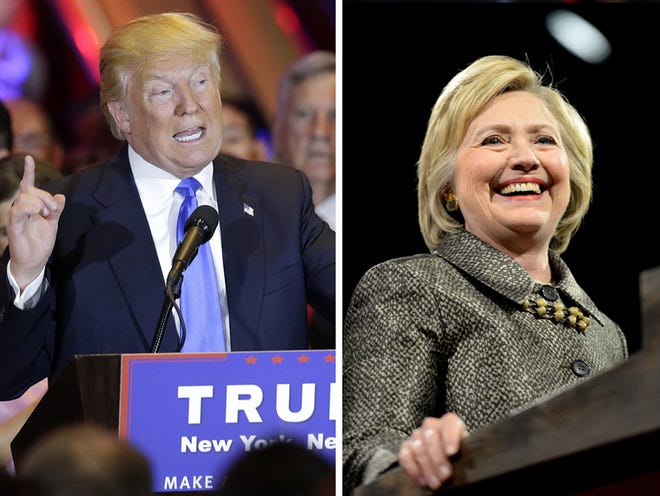 A Quinnipiac University poll released Wednesday shows Republican presidential candidate Donald Trump overtaking Democrat Hillary Clinton in Florida.