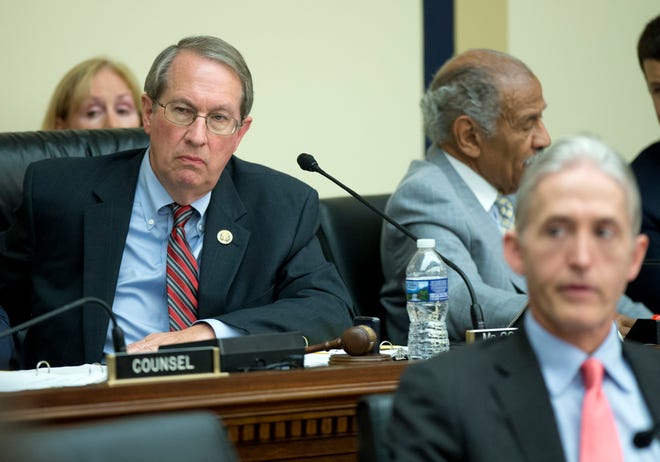 House Judiciary Committee Chairman Rep. Bob Goodlatte, R-Va., and U.S. Rep. Trey Gowdy, R-S.C., below right, are part of a congressional group that will be examining police practices in the nation.