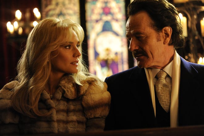 Diane Kruger, left, and Bryan Cranston appear in a scene from, "The Infiltrator." Liam Daniel/Broad Green Pictures via AP