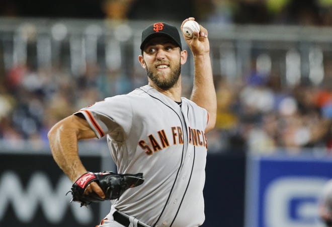 Like Anderson Espinoza, Giants star Madison Bumgarner pitched in the Single-A South Atlantic League as an 18-year-old.