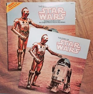The Story of Star Wars — with accompanying souvenir booklet, natch. WICKED LOCAL PHOTO / PETER CHIANCA