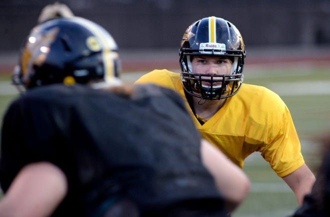 Central Valley graduate Hannah Daman practices with the Pittsburgh Passion on July 16, 2015. Daman is a Women's Football Alliance all-star and will play in the league's All-American Game on July 23.