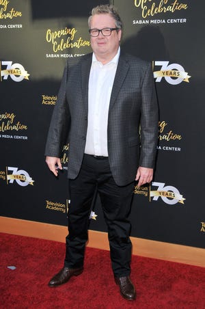 Actor Eric Stonestreet arrives at the Television Academy’s 70th Anniversary Gala in North Hollywood, Calif., on June 2. [TRIBUNE NEWS SERVICE PHOTO]