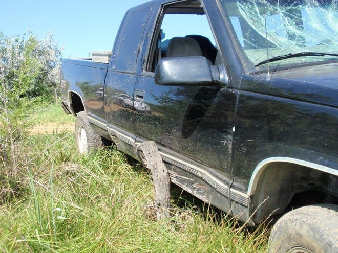A 2007 Chevrolet Silverado belonging to Thomas Virgason was stolen Tuesday morning from Salina and found damaged Wednesday morning southeast of Salina.