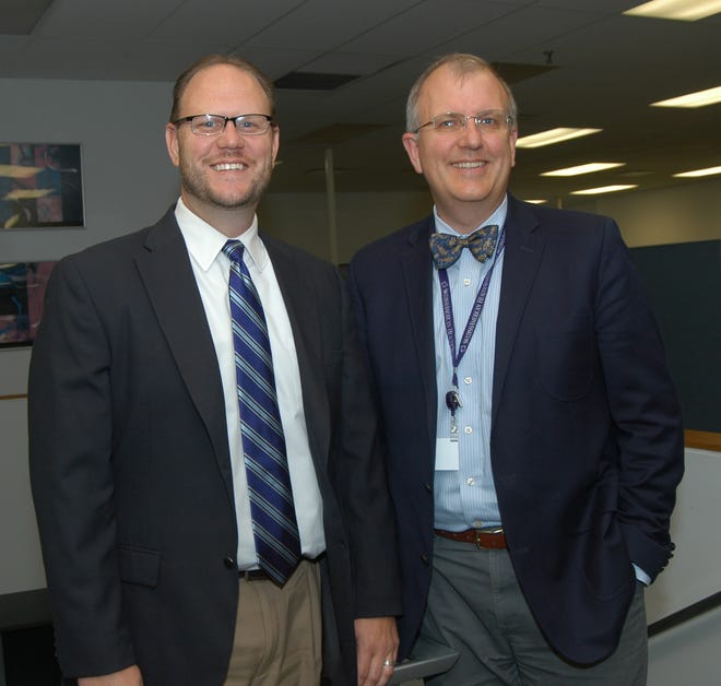 Dr. Timothy Flynn, left, and Dr. Thomas Schiller. PHOTO PROVIDED