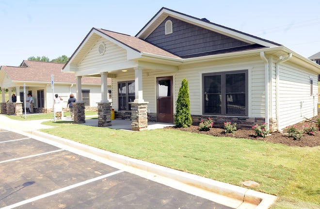 Eight new Spartanburg Housing Authority units at Page Lake Manor will provide senior housing.