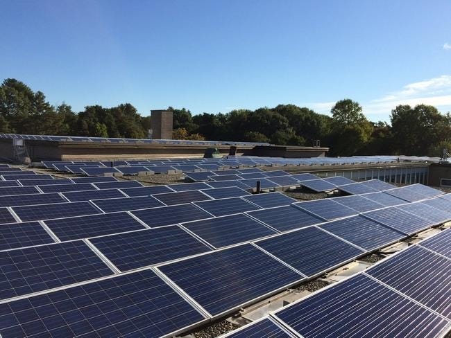The City of Newton continues to move ahead with its solar program. Wicked Local file photo