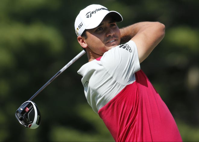 Jason Day opened defense of his PGA title with a first-round 68.