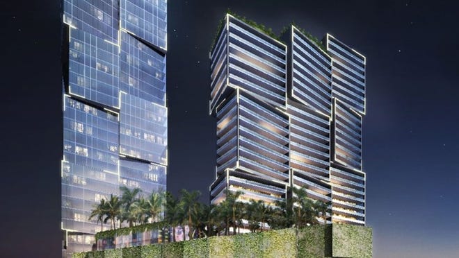 One West Palm planned for 550 Quadrille Blvd. in West Palm Beach. (Photo provided)