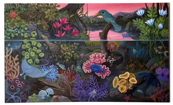 "Underwater Garden," by Laine Bachman