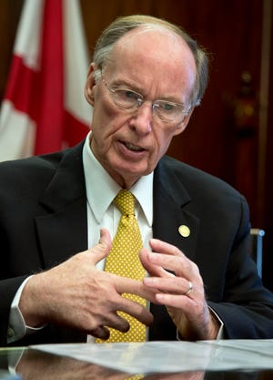 Alabama Gov. Robert Bentley filed the lawsuit in January, asking a federal judge to block refugees from coming to the state unless federal officials provided a full background check and medical information on each refugee.
