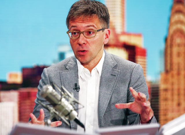 Ian Bremmer, president and founder of Eurasia Group, speaks during a Bloomberg Television interview in New York on July 6. (Bloomberg photo by Chris Goodney)