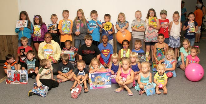 The Litchfield District Library closed out this year's summer reading program with a prize giveaway on Friday. ANDY BARRAND PHOTO