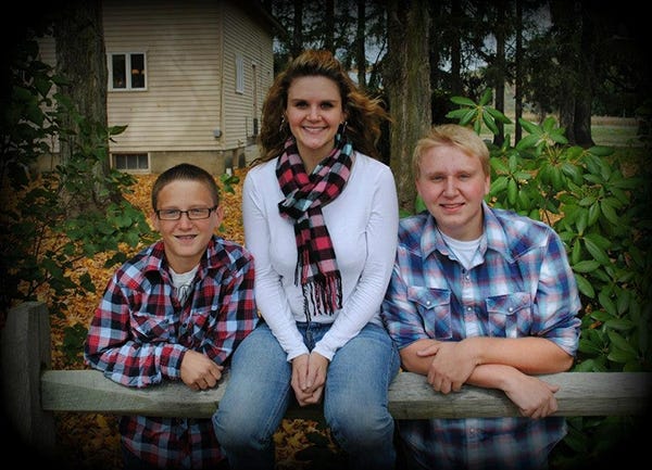 From left | Jacob Davis, with this sister Kierstin Davis and brother Kristopher Davis, is seen in a Facebook photo. Jacob Davis died in an ATV accident in October 2012. Provided