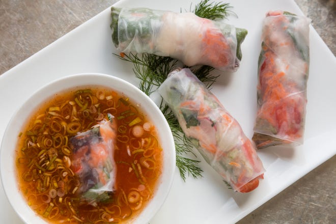 A simple ingredient found in the international foods aisle at the grocery store is the key to these Colorful Summer Rolls With Dipping Sauce. 



(The Washington Post/Goran Kosanovic)