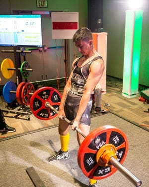 Photo courtesy of Ben Friel

Ben Friel attempts to deadlift 286 pounds at the recent USAPL Ohio State Championships.