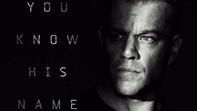 Matt Damon as 'Jason Bourne'