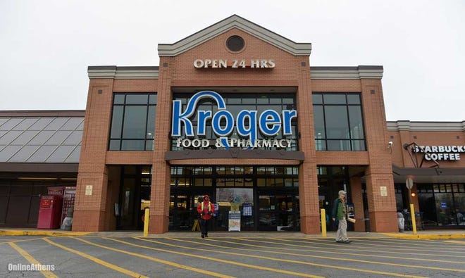 Staff file photo of The Kroger on College Station Road in Athens.