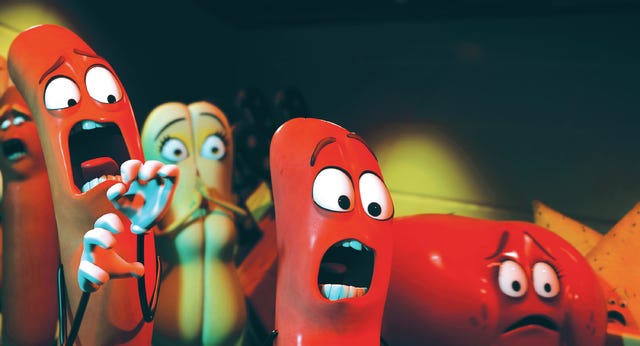 Rude, crude 'Sausage Party' is unlike any animated movie you've ever seen