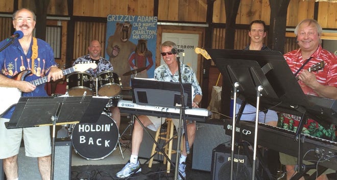 “Holdin’Back” at the Charlton Arts’ Blueberry Festival on July 23.