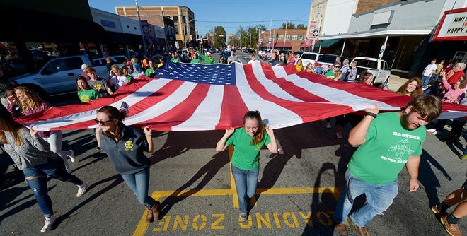 File photo from the 2015 Veterans Day Parade in downtown Graham.