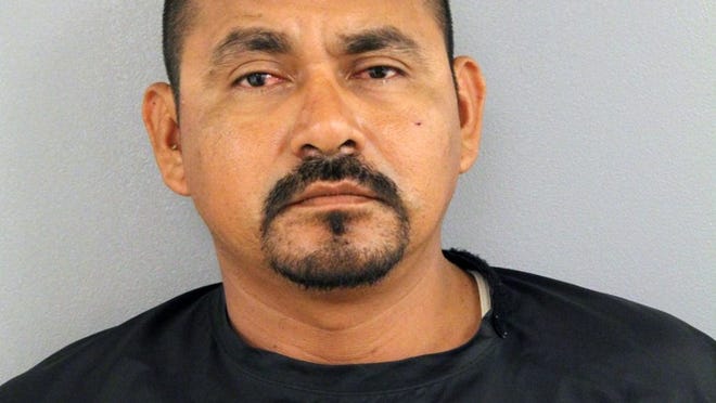 Rodolfo Campuzano was arrested and charged with two counts of intoxication manslaughter after a fatal crash near Elgin early Sunday morning. PHOTO COURTESY OF BASTROP COUNTY