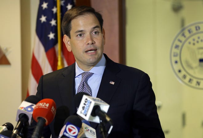 Sen. Marco Rubio Rubio delivered an address at the Pastors & Pews conference on Friday the day after protesters condemned his plans to speak to the group.