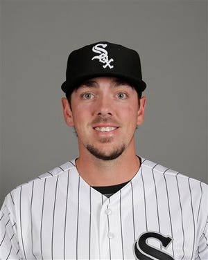 This is a 2016 photo of Chris Beck of the Chicago White Sox baseball team. This image reflects the White Sox active roster as of Saturday, Feb. 27, 2016, when this image was taken. (AP Photo/Matt York)
