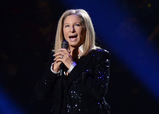 Barbra Streisand is at the TD Garden in Boston. 

AP, file/Evan Agostini