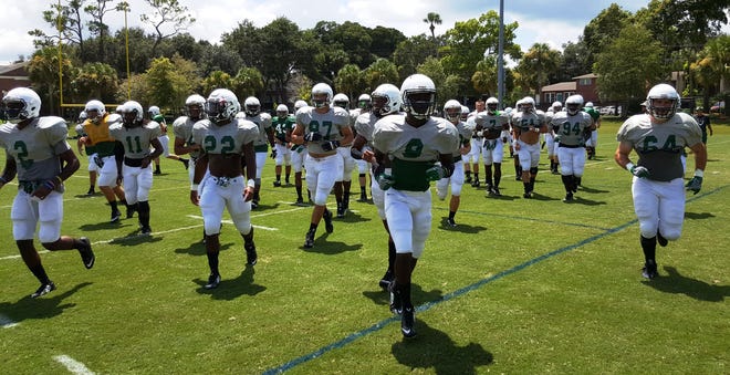 The Stetson Hatters are hoping for their first winning season since the program was revived in 2013. NEWS-JOURNAL/GODWIN KELLY