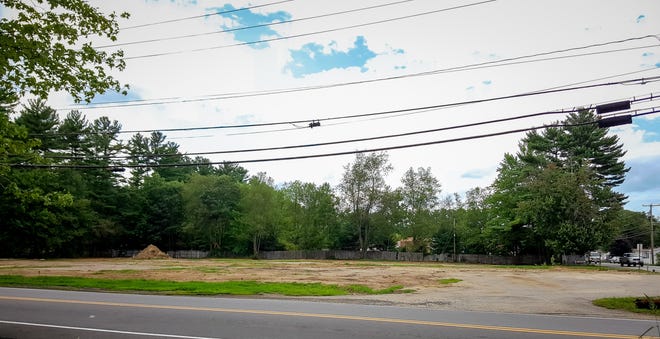 The empty lot at 220 Route 108 in Somersworth that once had a trailer park and the Indo-Thai grocery store has been cleared to make room for a new Cumberland Farms store. Photo by Shawn St.Hilaire/Fosters.com