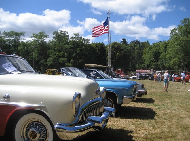 The car show portion of the festival has been going on since the event started and while small in comparison to other shows, the festival will feature roughly 60 vehicles this year including antiques, muscle cars, hot rods, sports cars and trucks. PHOTO COURTESY HANK FARNHAM