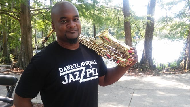 Darryl Murrill's musical inspiration began in the church, which is where the name Jazzpel came from. Photo: Elizabeth Montgomery/StarNews Staff