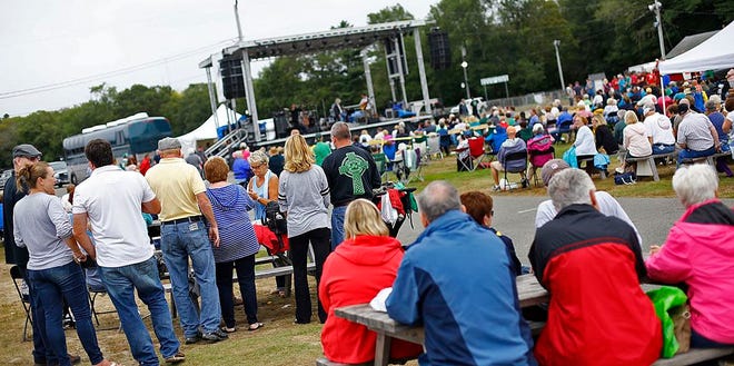 Last year's South Shore Irish Festival at the Marshfield Fairgrounds brought thousands to hear traditional Irish music and see Irish dance. The grounds were filled with Irish clothing and crafts vendors as well as kids amusement.
