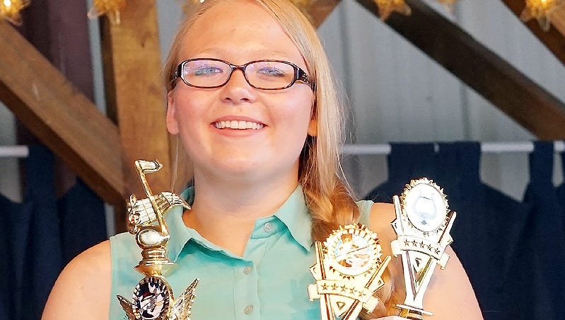 Emily Parker won the Herkimer County Fair talent show
