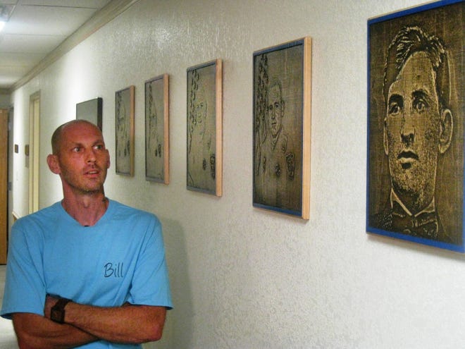 Wood artist Bill Walton discusses how he and his son carved memorial likenesses of fallen Okaloosa County Sheriff’s Office deputies and anonymously donated them to the Crestview OCSO station.



BRIAN HUGHES | News Bulletin