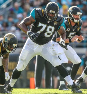 Jaguars right tackle Jermey Parnell started 15 games last season after signing as a free agent. Parnell and guard A.J. Cann have created a strong left side of the line.