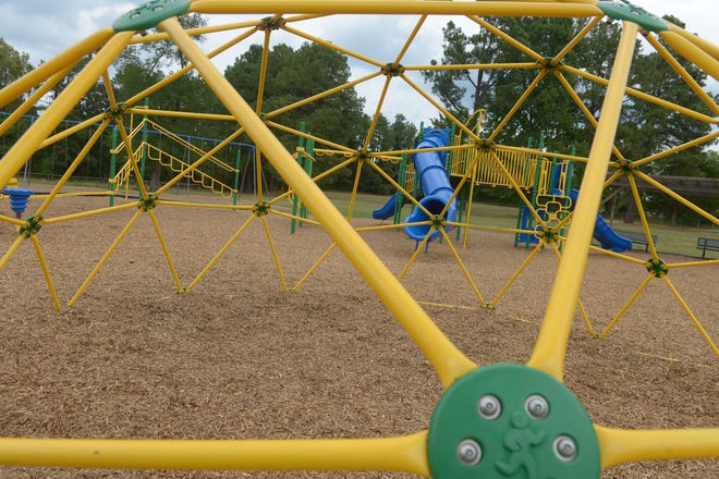 The Alamance-Burlington School System is encouraging use of school playgrounds, such as the one at Eastlawn Elementary School in Burlington.

Sam Roberts/Times-News