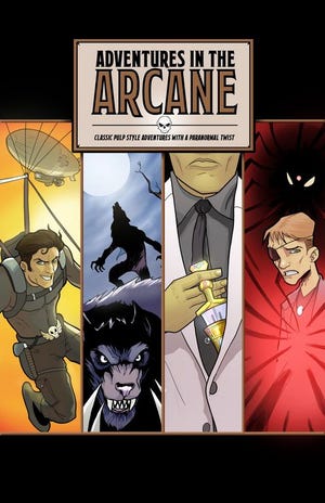 "Adventures in the Arcane," available at Amazon, makes its official debut at Panama City Creative Con on Sept. 17 at the Marina Civic Center.