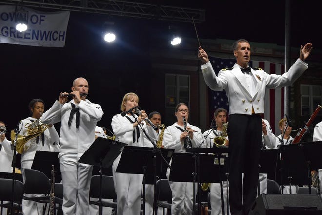 The Navy Band Northeast plays at Eldredge Field on Friday for the the 21st annual East Greenwich Summer's End concert. Picnickers are welcome.