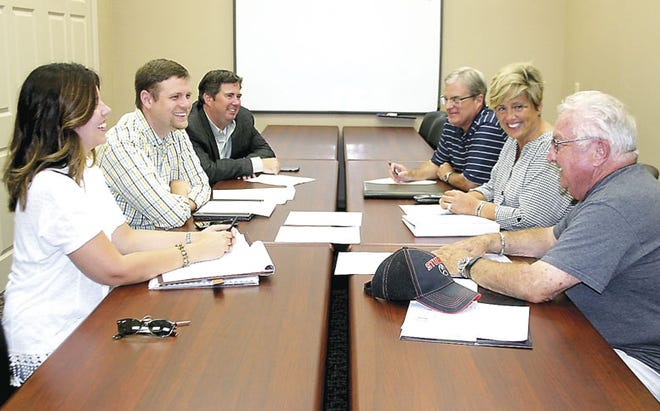 Generate Sturgis team members at a recent meeting to discuss Sturgis247, among other topics. Clockwise from left, Amy Frost, Andrew Kuk, Joe Haas, Jim Liston, Cathi Abbs and Gene Curnow. Not pictured: Mike Hughes, Kurt Inman and John Wiedlea.