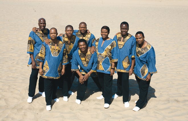 South Africa's Ladysmith Black Mambazo will perform Feb. 21 at the Phillips Center. (Submitted photo)