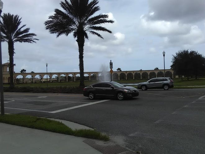 This is the south entrance to the Venetian Bay community in New Smyrna Beach. The community's master developers, Geosam Capital, recently acquired 700 acres just west of the entrance with plans to add more homes to the community that now covers more than 2,100 acres. NEWS-JOURNAL/CLAYTON PARK