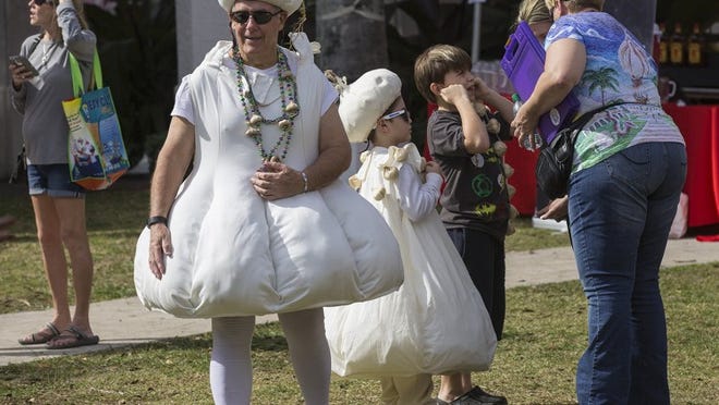 The Annual Delray Beach Garlic Festival Saturday was held for the last time this year at Old School Square in Delray Beach. The event has moved to a park west of Lake Worth. (Bill Ingram / The Palm Beach Post)