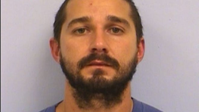 Actor Shia LaBeouf was arrested on Sixth Street on Friday, Austin police said. He was charged with public intoxication after being arrested near San Jacinto Boulevard, police said. Photo by Austin Police Department