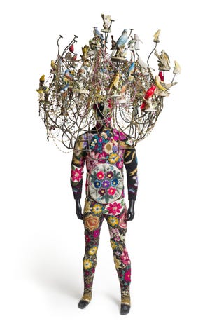 Nick Cave's Soundsuit is part of the exhibit "First Light: A Decade of

Collecting at the ICA."

Courtesy Photo