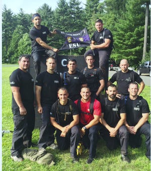 The Fall River Police Department's team that competed in the Connecticut SWAT Challenge finished eighth in the challenge.