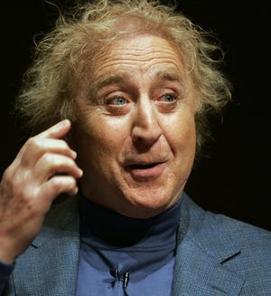 In this March 16, 2005 file photo, actor Gene Wilder speaks about his life and career at Boston University in Boston. Wilder, who starred in such film classics as "Willy Wonka and the Chocolate Factory" and "Young Frankenstein" has died. He was 83. (AP Photo/Steven Senne, File)