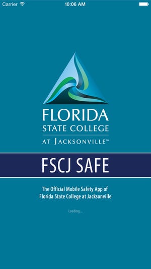 FSCJ Safe screen.